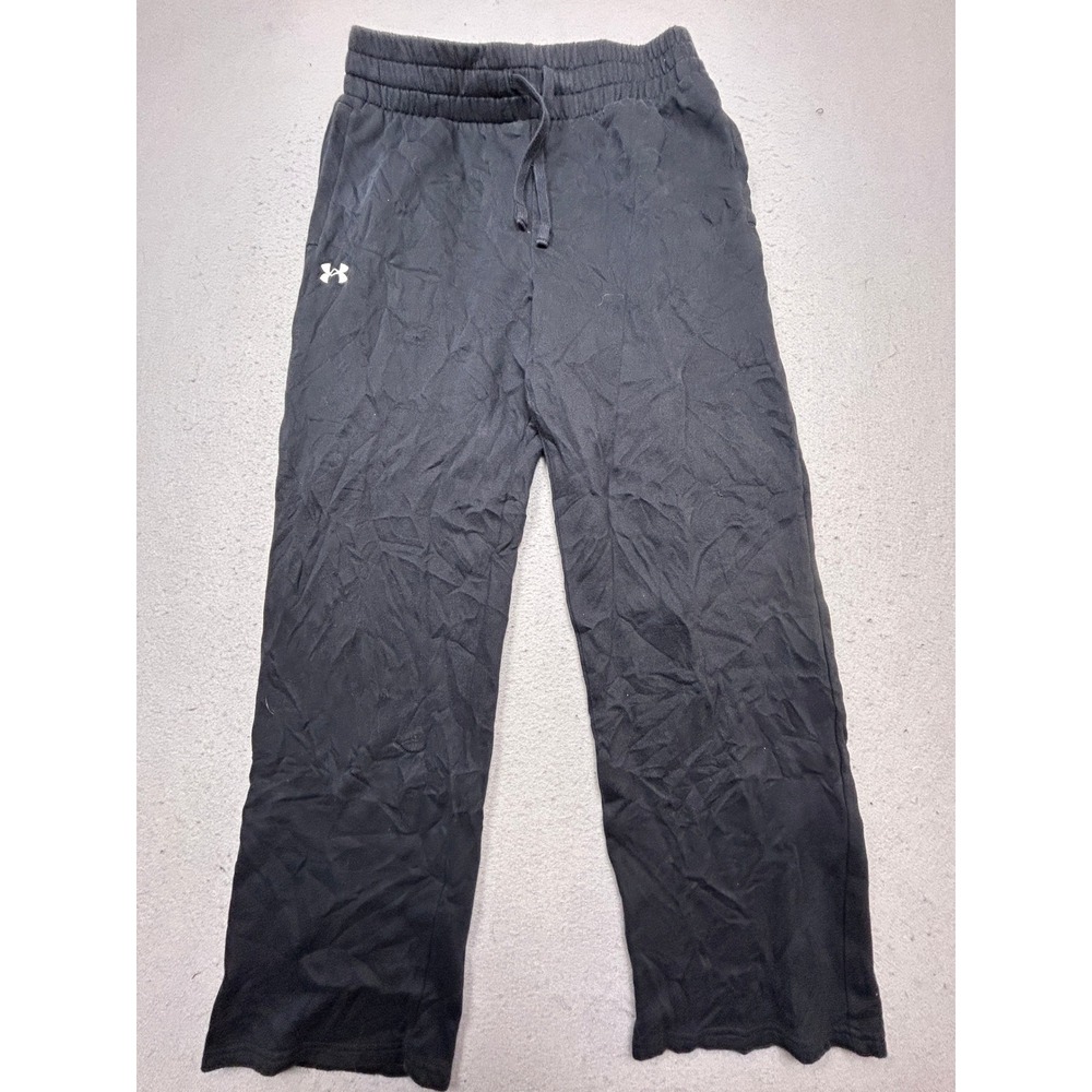 Under Armour Sweatpants Cotton Blend Fleece Black Medium Mens